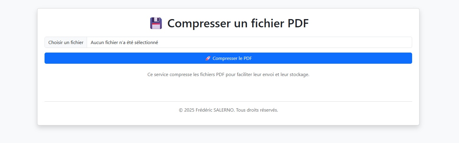PDF Compressor SaaS